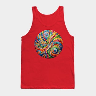 Mosaïque en couleurs Tank Top